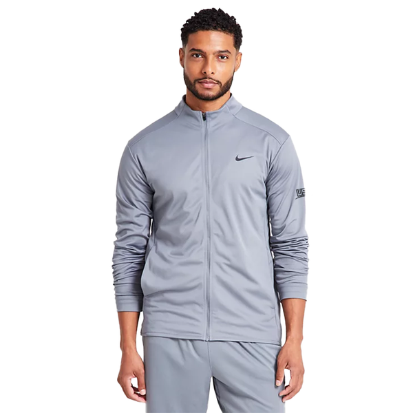 Nike Men's Dri-FIT Full Zip - Gray