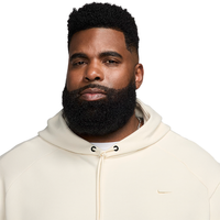 Nike Men's DRI-FIT Pullover Hoodie - Ivory Cream