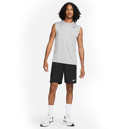 Men's Nike Cut Off Tank - Gray