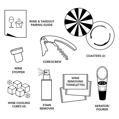 Uncork + Unwind Wine Night Kit
