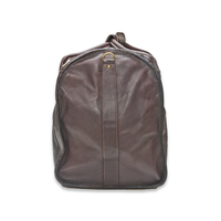 Tica Genuine Leather Duffel Bag - Espresso