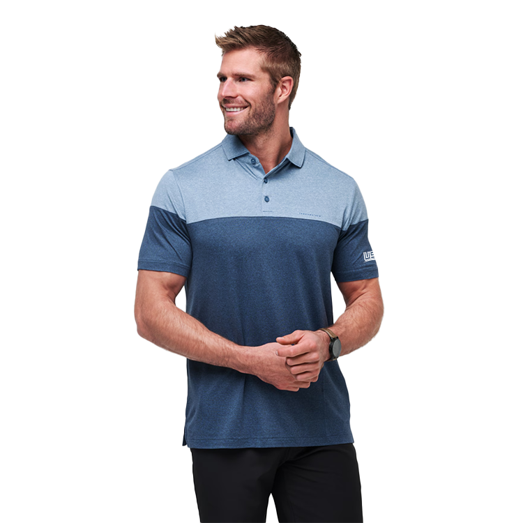 TravisMathew - Men's Heather Pro - Blue
