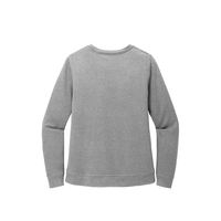 TravisMathew Women's Light Grey Heather Long Weekend Crew