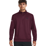 Men's Under Armour Fleece 1/4 Zip - Port