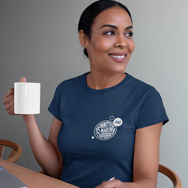 Women's USLI Graphic Tee - Committed to Making a Difference