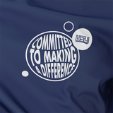 Women's USLI Graphic Tee - Committed to Making a Difference