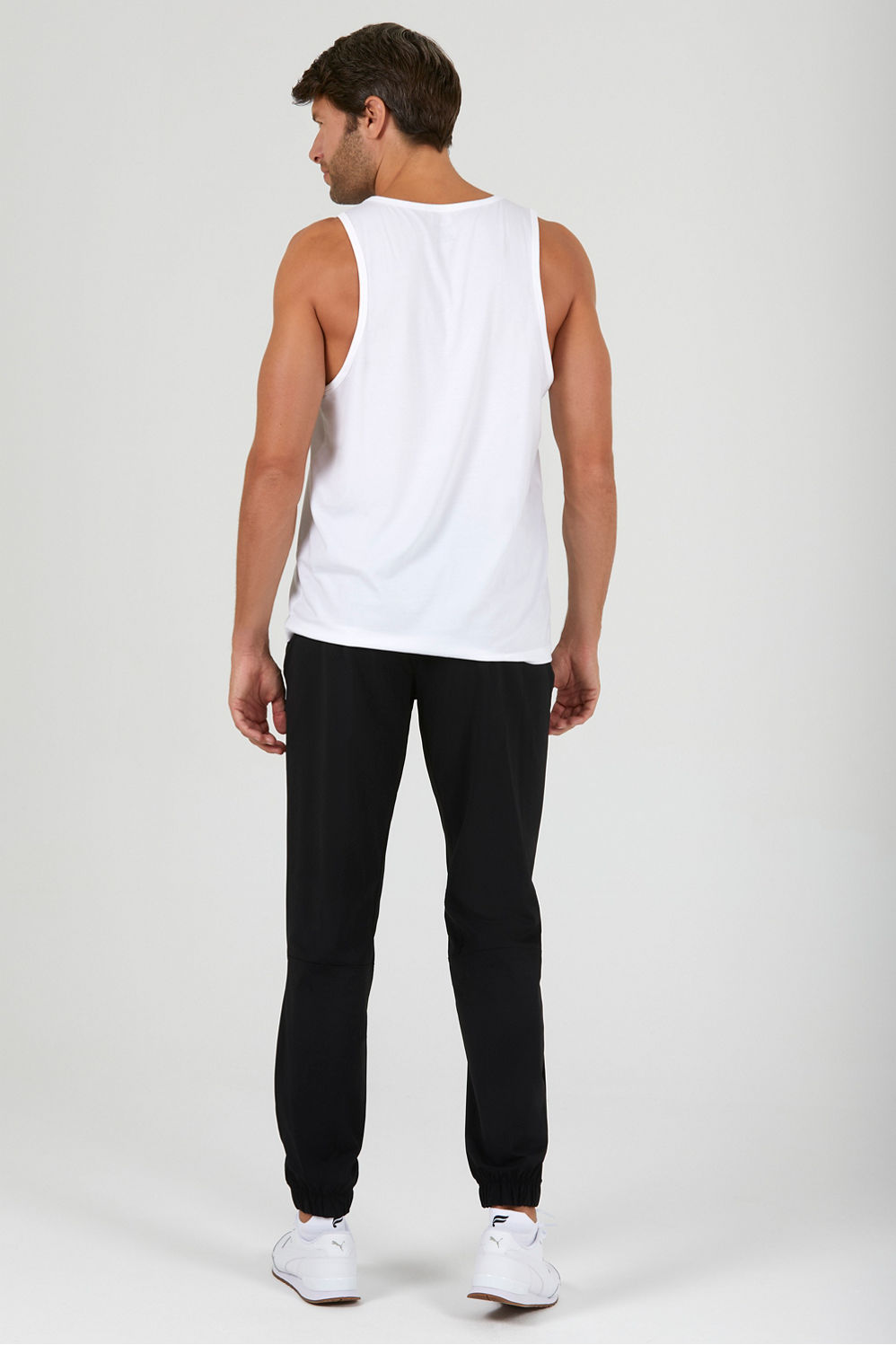 Men's Fabletics 24-7 Tank - Classic White