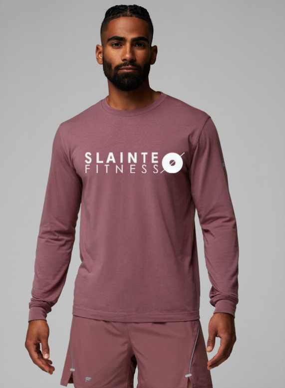 Fabletics Long Sleeve Tee - Moonlight Mauve
