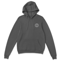Monochrome Pullover Hoodie - Gritty Gray