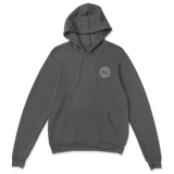 Monochrome Pullover Hoodie - Gritty Gray