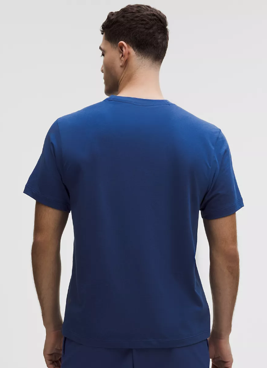 Lululemon - Men's Zeroed In Short-Sleeve Shirt - Clubhouse Blue