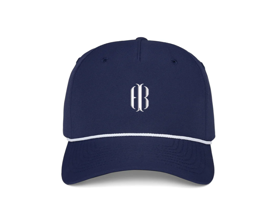 Holderness & Bourne - The Performance Rope Hat - Navy