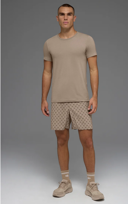 Alo - Men's Triumph Raglan Tee - Gravel