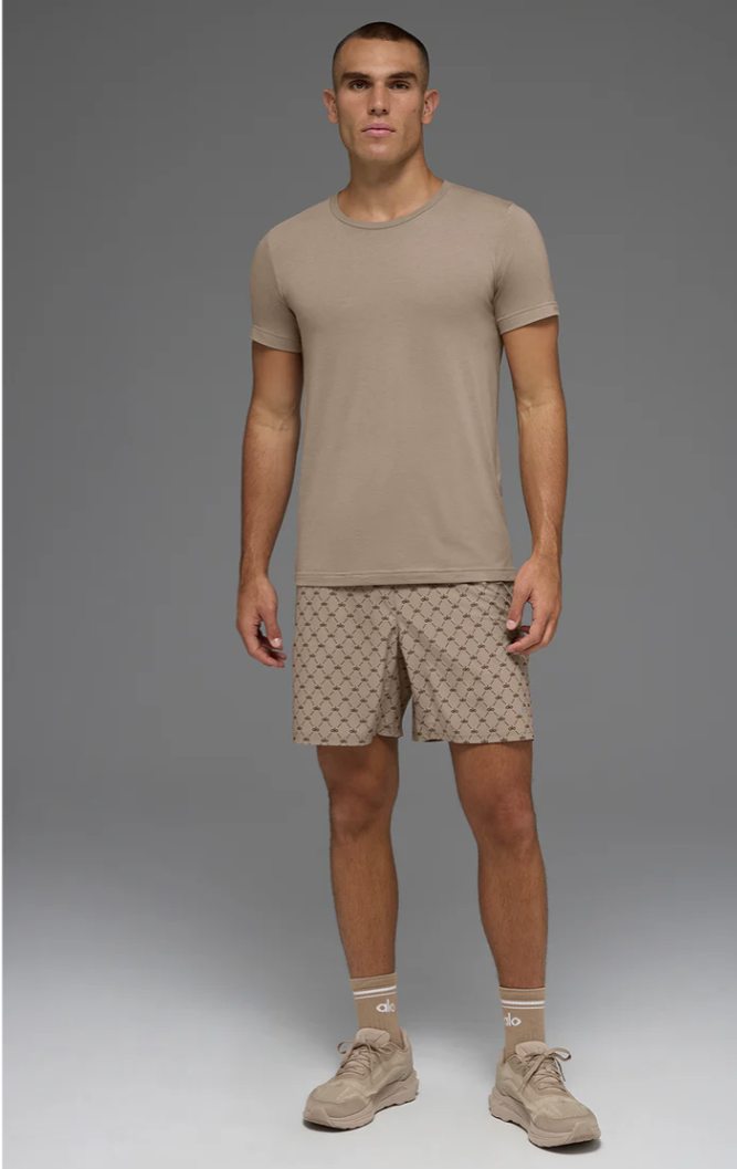 Alo - Men's Triumph Raglan Tee - Gravel