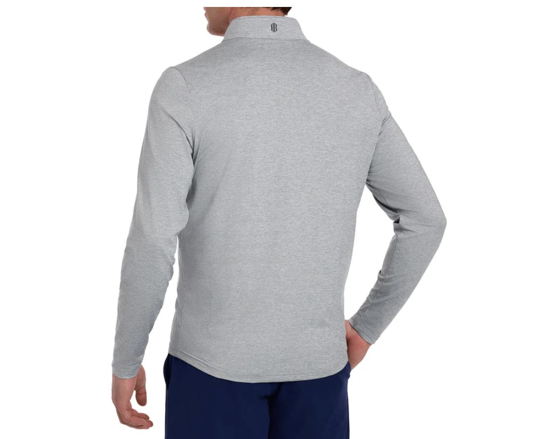 Holderness and Bourne - The Bell Quarter-Zip: Heathered Gray