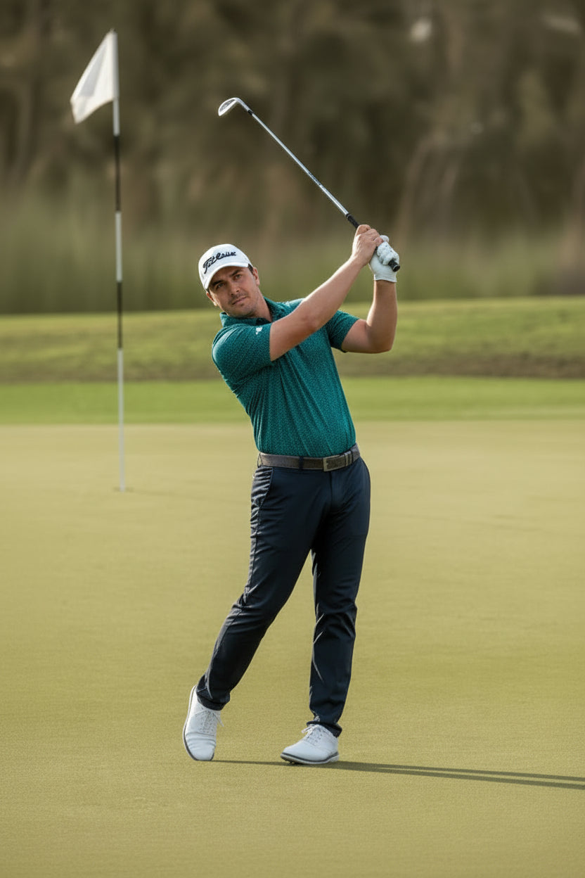 Rhoback - The Mulligan Performance Polo - Fairway Green