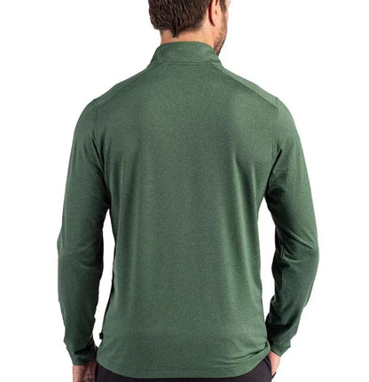 Men's Cutter and Buck Coastline Epic Comfort Recycled Quarter Zip