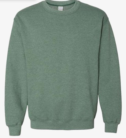 Fleece Crew - Heather Sport Dark