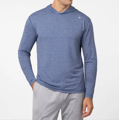 Rhoback - Blitz Tech Hoodie 2.0 - Coastal Blue/Oxford Blue