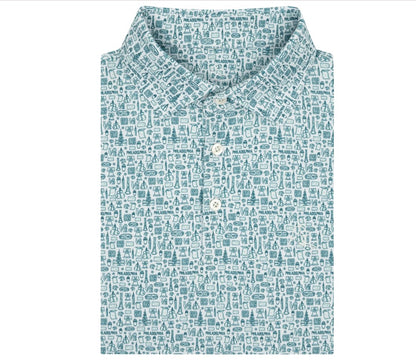 Rhoback Golf Polo - The Brotherly Love