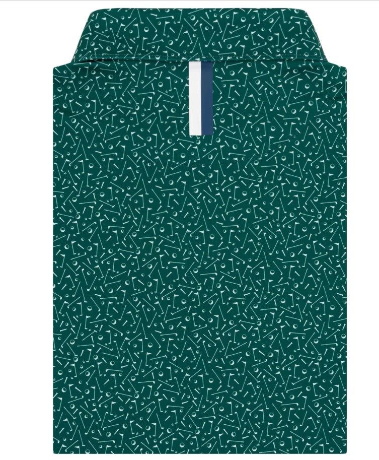 Rhoback - The Mulligan Performance Polo - Fairway Green