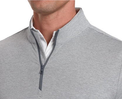 Holderness & Bourne: The Bell Quarter-Zip: Heathered Gray