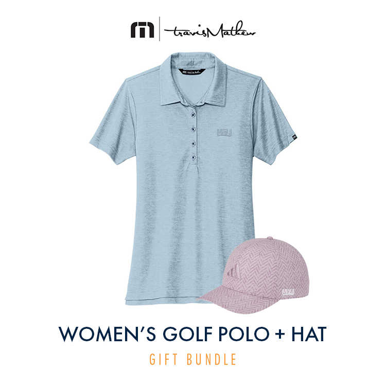 Women's Golf Polo + Hat - Gift Bundle