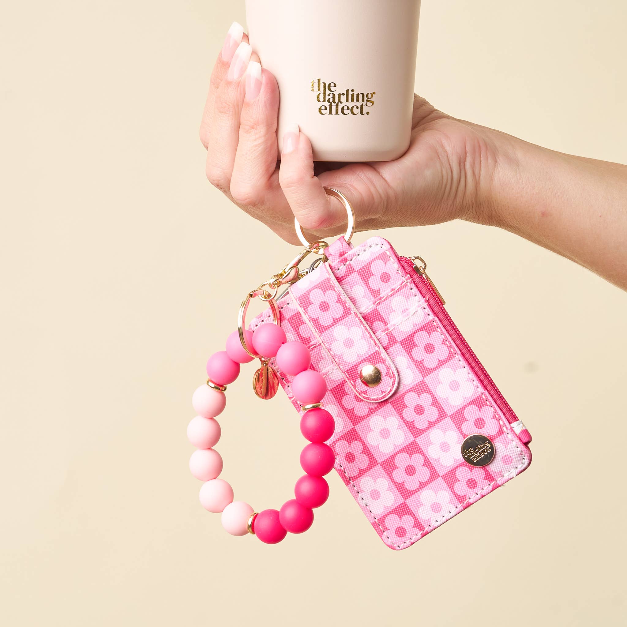 Wristlet - Tickled Pink