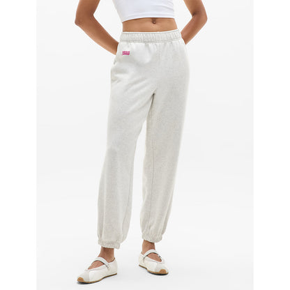 Athleta - Women's Forever Fleece High Rise Jogger - Fog Grey Heather