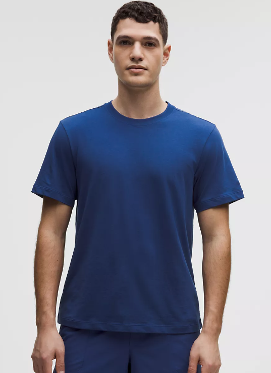 Lululemon - Men's Zeroed In Short-Sleeve Shirt - Clubhouse Blue