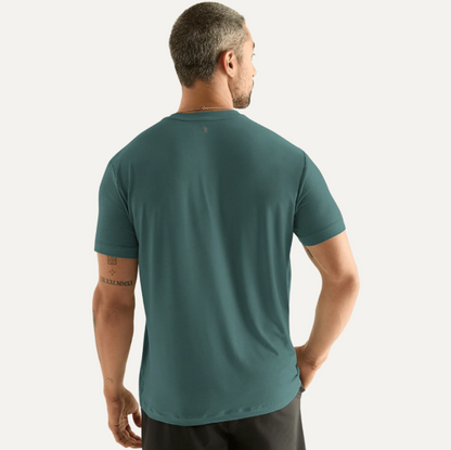 NOBULL- Men's Ultra Soft Workout Tee- Silver Pine