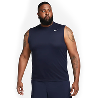 Men's Nike Cut Off Tank - Navy Blue